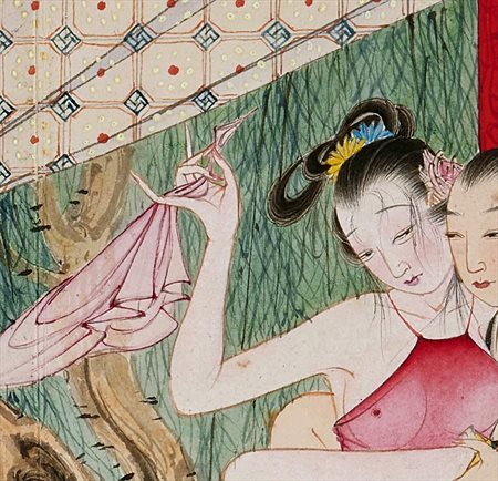 宜兴-迫于无奈胡也佛画出《金瓶梅秘戏图》，却因此成名，其绘画价值不可估量